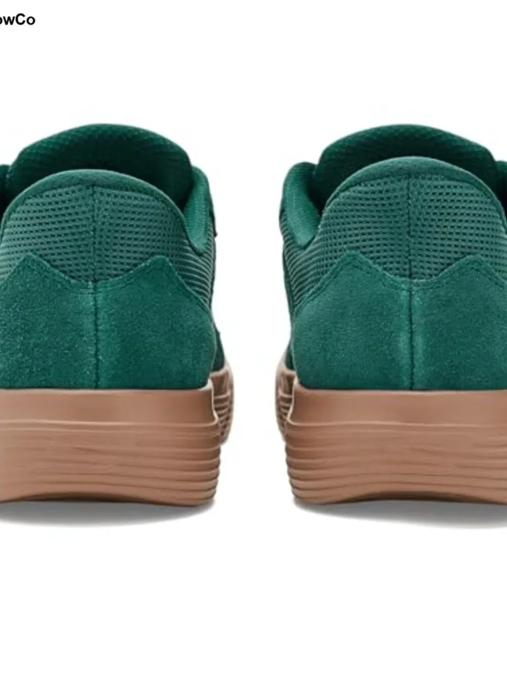 Slip-On Walking Sneakers with Arch Fit Suede Mesh